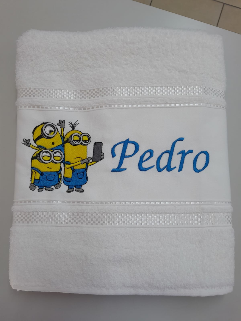 Toalha Personalizada Minions