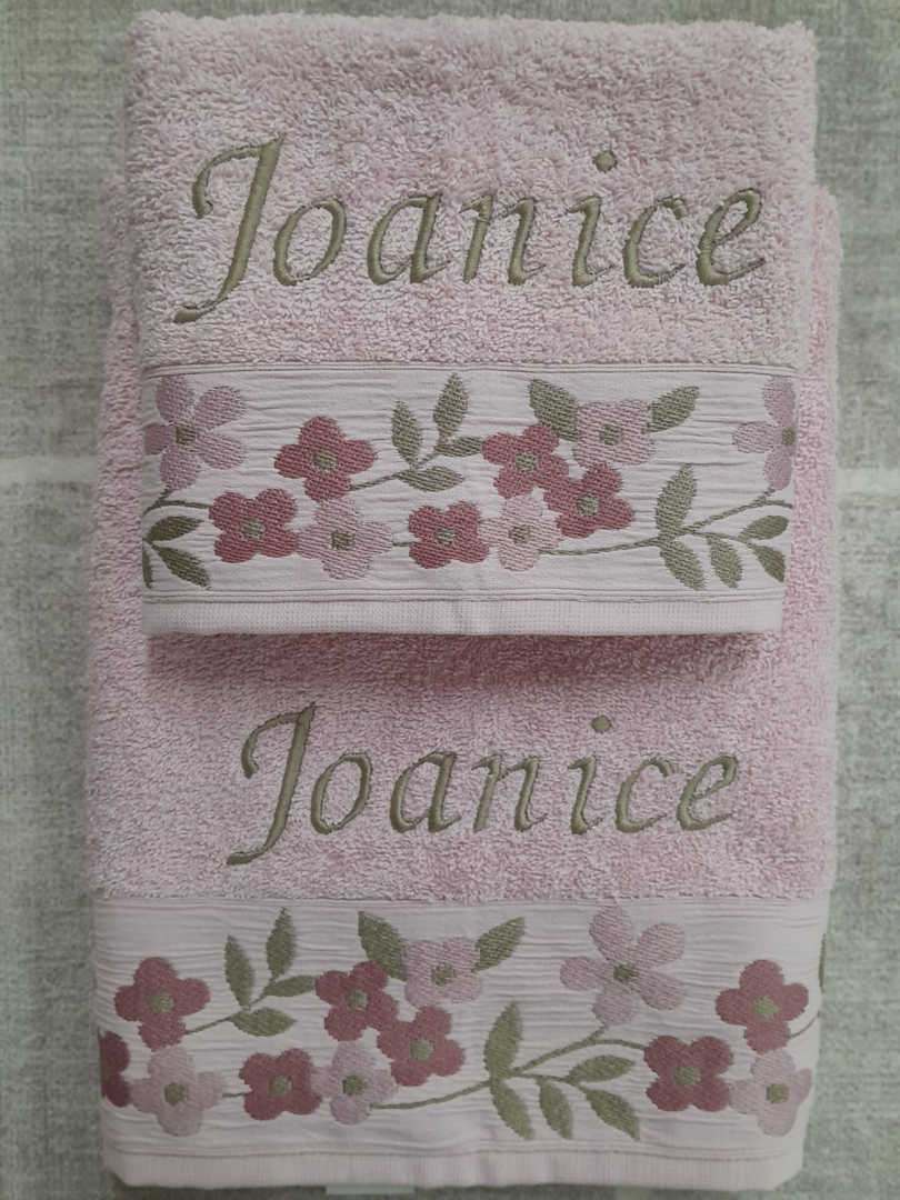 Toalhas Personalizadas com Bordado