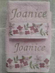 Toalhas Personalizadas com Bordado