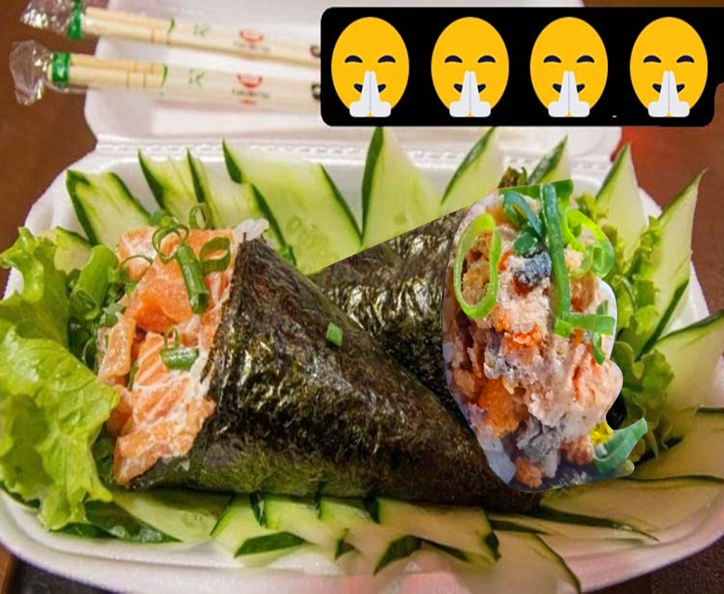 Compre um Temaki de Salmão Cru e Ganhe Um Temaki Skin