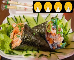 Compre um Temaki de Salmão Cru e Ganhe Um Temaki Skin