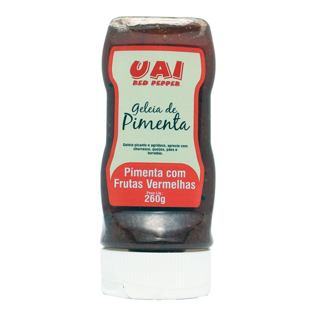 Geleia de Pimenta com Frutas Vermelhas
