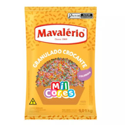 Granulado Crocante Colorido Mil Cores MAVALÉRIO