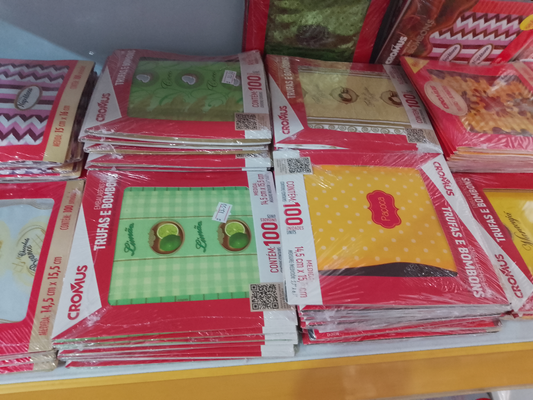 Embalagens para Trufas e Bombons