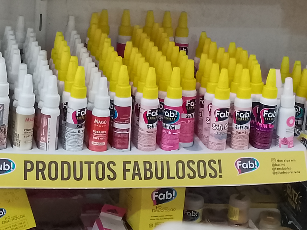 Fab Produtos Fabulosos - Corantes