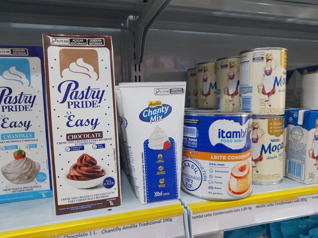 Leite Condensado e Chantilly