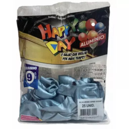 Balão Happy Day Alumínio nº 9