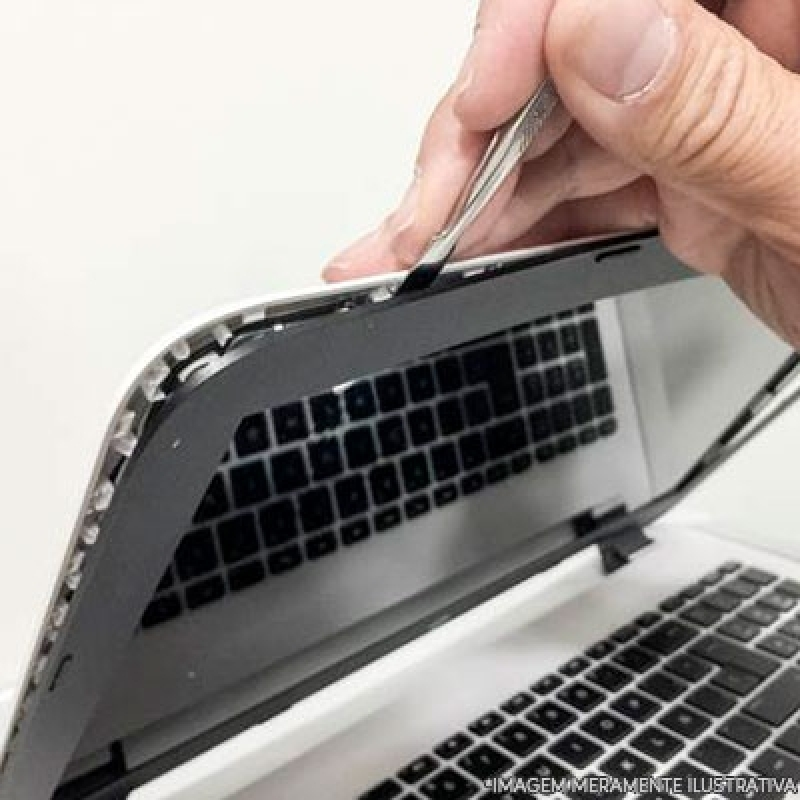 Troca de Tela de Notebook