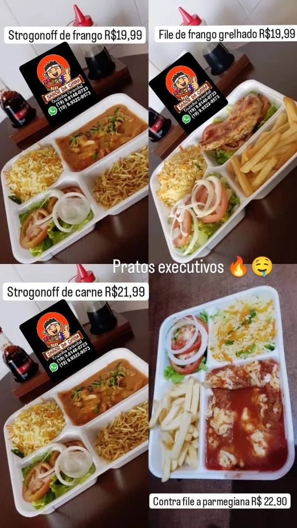Pratos Executivos