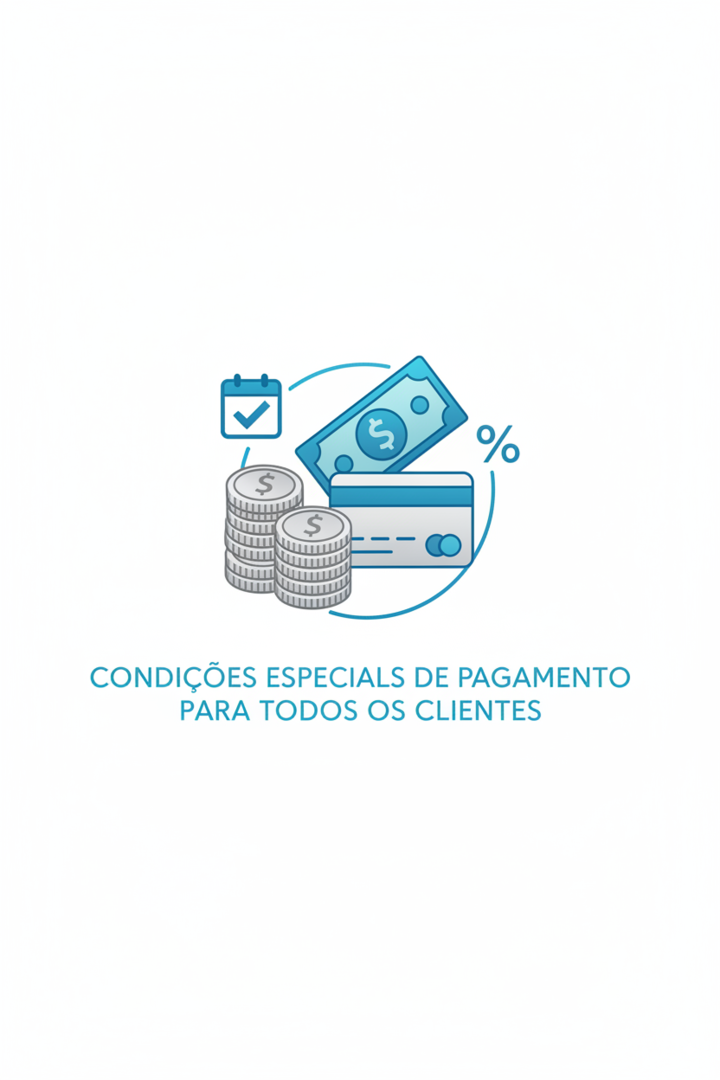 Condições Especiais para Todos os Clientes no Pagamento