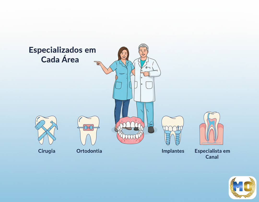Especializados em Cada Área