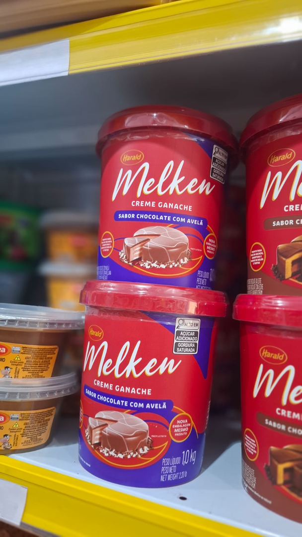 Creme Ganache Avelã Melken Harald