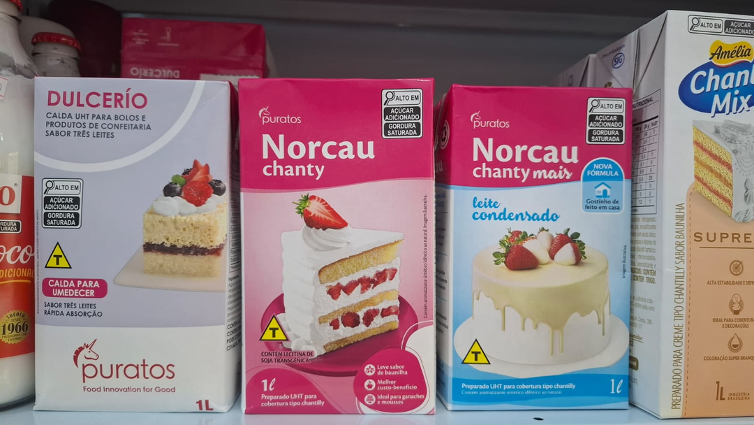 Chantilly e Calda para Umedecer
