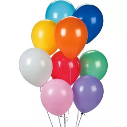 Balões Cores Sólidas N 5, 8