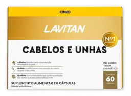 Lavitan Vitamina Cabelos e Unhas