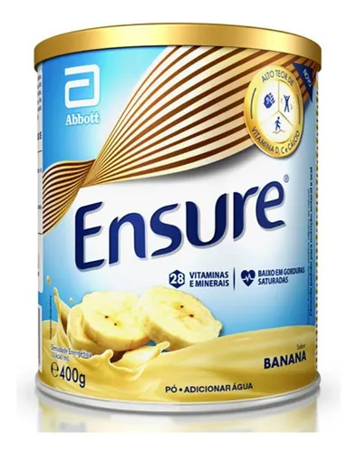 Ensure Pó Sabor Banana 400g