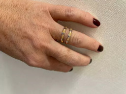 Par de Aparador em Ouro 18k