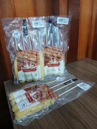 Kafta de Mandioca Recheado com Queijo