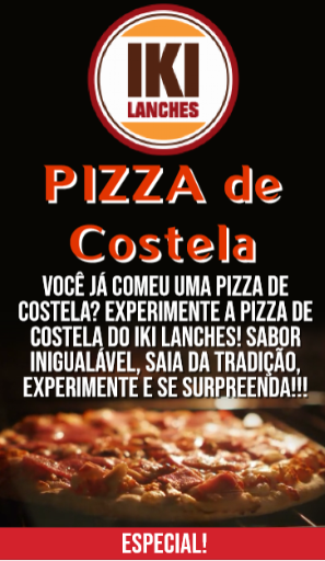 Pizza de Costela